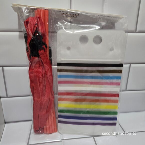 Pride LGBTQ Drink Pouch with Lanyard And Straw Lot Of 6 - Picture 3 of 5